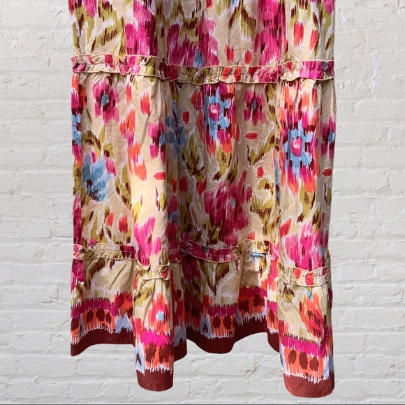 House Of Harlow 1960 Tiered Floral Ruffle Maxi Dress, Medium - Picture 6 of 8